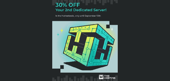 THE·Hosting дарит 30% скидку на серверы в Нидерландах