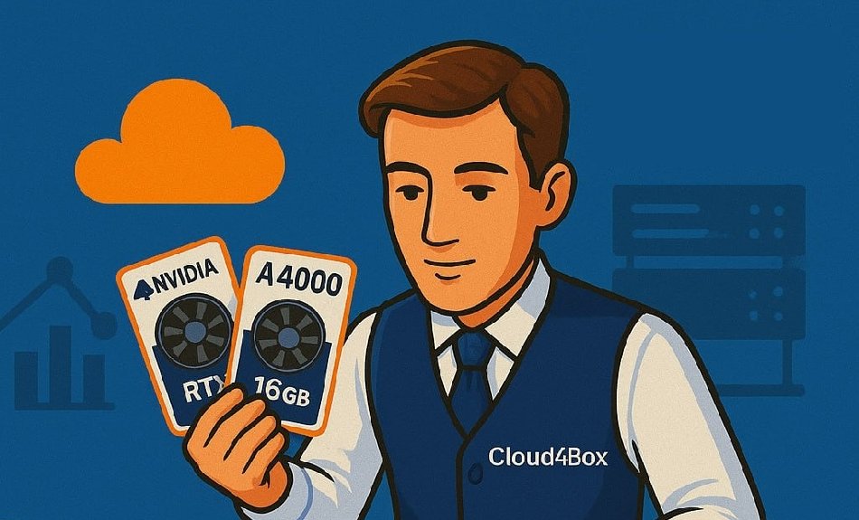 Cloud4box запускает почасовую аренду серверов с GPU — теперь вычисления можно «снять» на пару дней