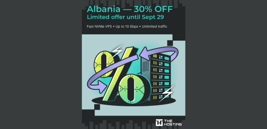 THE·Hosting Cuts Prices on Albanian VPS