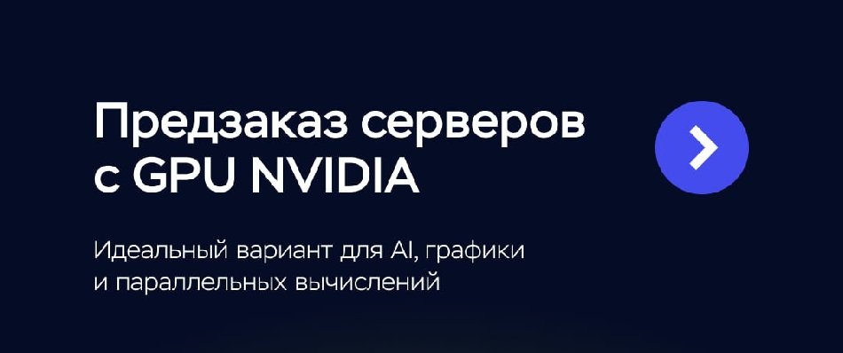 Timeweb Cloud открыл предзаказ на серверы с видеокартами NVIDIA — от геймеров до дата-сайентистов